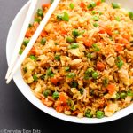 Chinese Fried Rice collage with title text overlay.