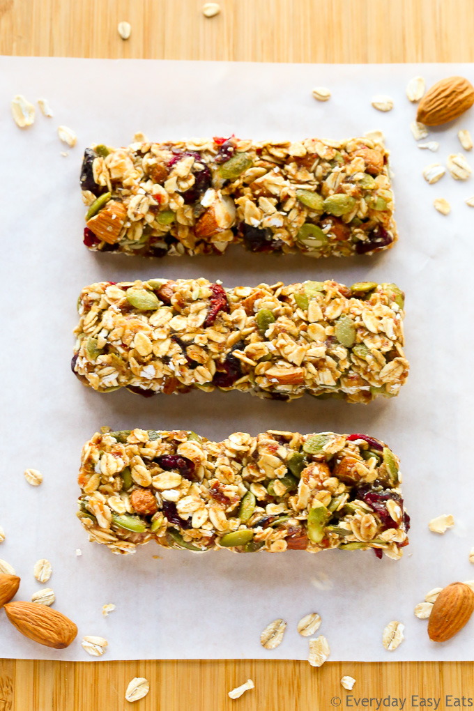 Healthy No-Bake Granola Bar Recipes: Fruit and Nut Granola Bars