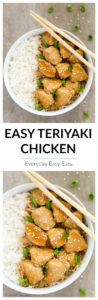 Easy Teriyaki Chicken Recipe | EverydayEasyEats.com