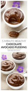 Easy Chocolate Avocado Pudding Recipe | EverydayEasyEats.com
