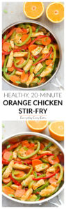 Healthy Orange Chicken Stir-Fry Recipe with Vegetables | EverydayEasyEats.com