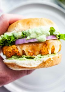 Healthy Grilling Recipes: Green Goddess Veggie Burgers