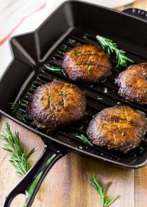 Healthy Grilling Recipes: Grilled Portobello Mushrooms