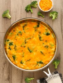 Broccoli Cheese Frittata (Easy Keto & Low Carb Recipe!)