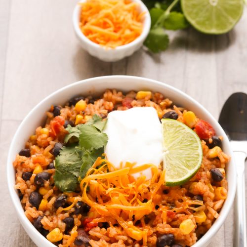 Burrito Rice (Easy One-Pot Recipe!) - Everyday Easy Eats