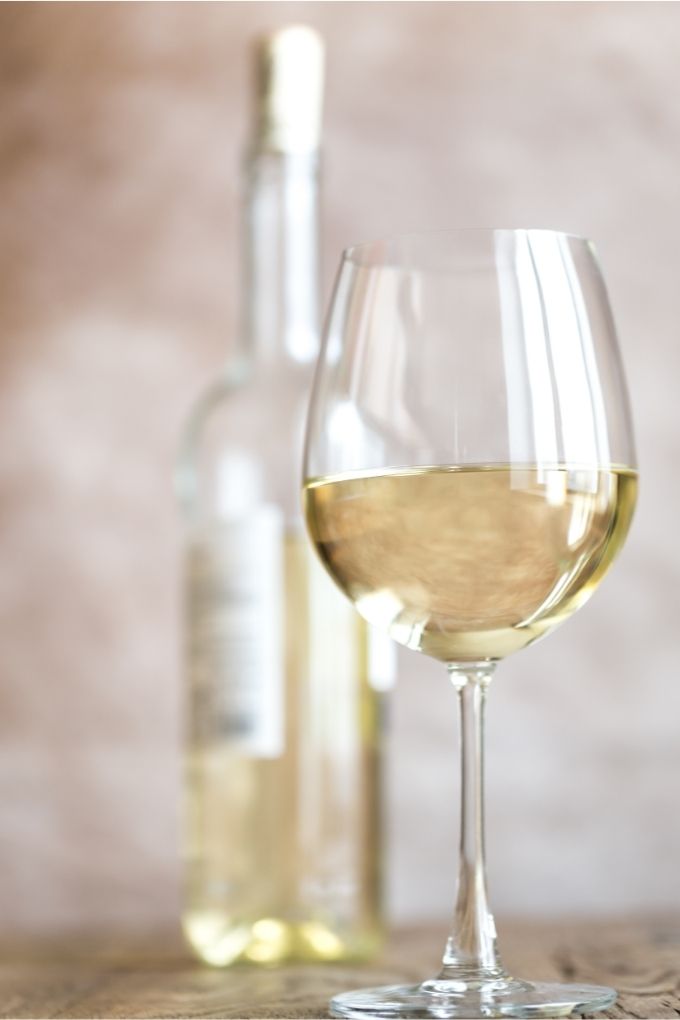 Top Organic and Natural Wine Delivery: Glass of white wine