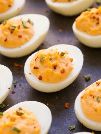 The Best Spicy Deviled Eggs (Easy Keto Recipe)