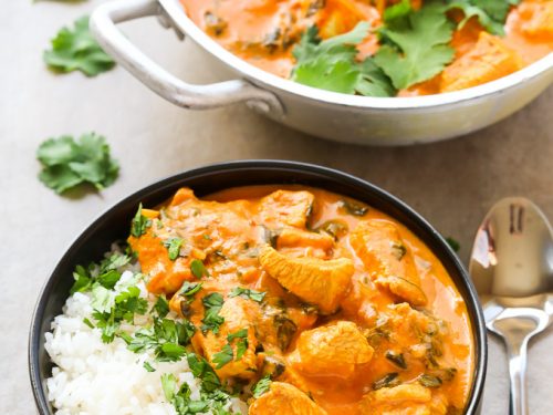 Indian Chicken Curry With Coconut Milk