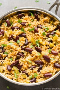 Vegetarian Dirty Rice (One-Pot Vegan Cajun Rice Recipe)