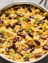 Vegetarian Dirty Rice (One-Pot Vegan Cajun Rice Recipe)