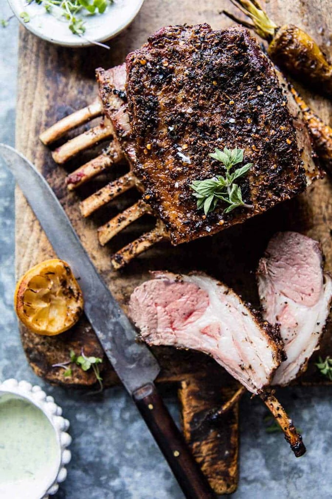 The Best Grass-Fed and Organic Meat Delivery Services: Roasted Rack of Lamb