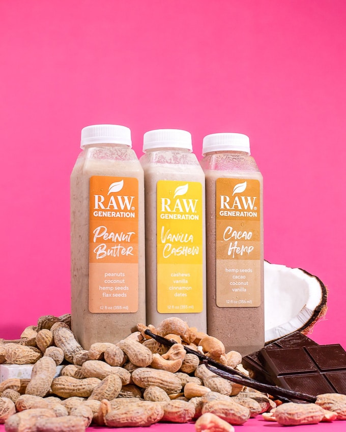 The Best Protein Shake Delivery Companies Online: Raw Generation Protein Smoothies